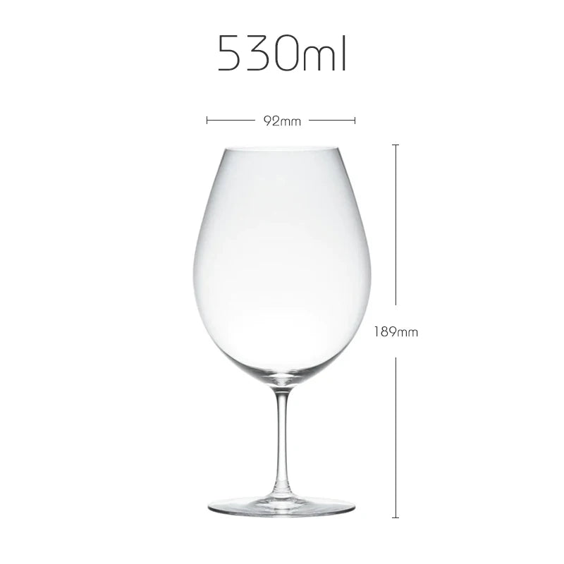 Verre Vin Court CAVA Kimura Ultra-Fin Japonais — Fabrication Artisanale – 1 verre 530 ml | Studio Nichijo Paris