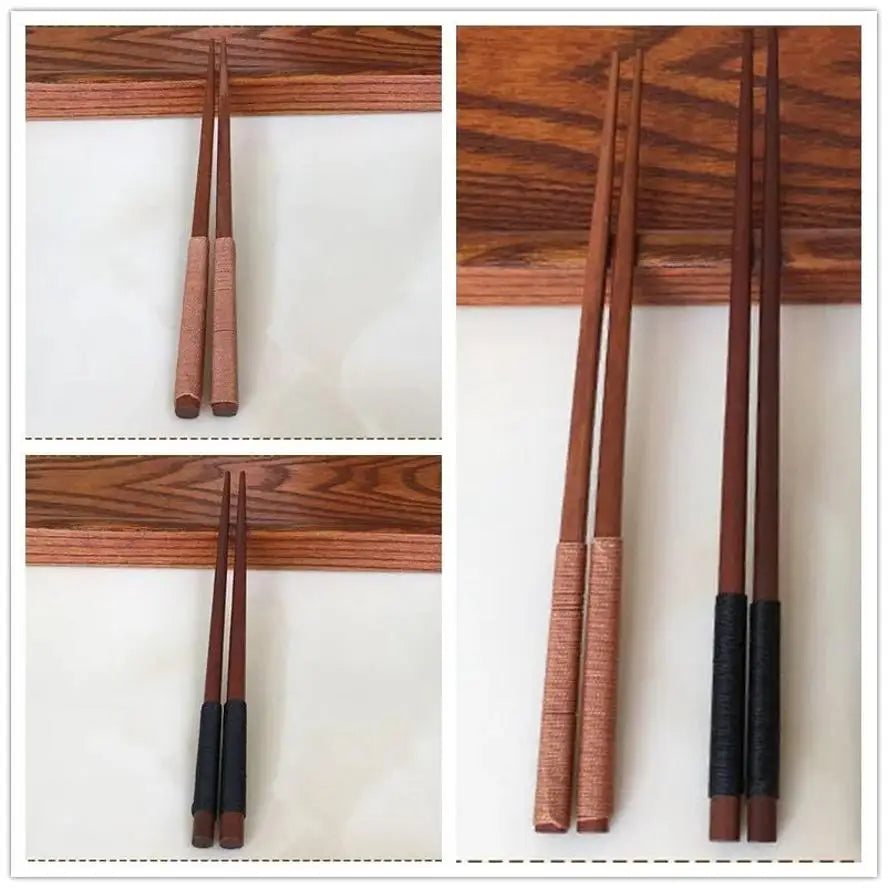 Baguettes Châtaignier Naturel Fait Main 23,5cm Coffret Cadeau — Fabrication Artisanale – | Studio Nichijo Paris