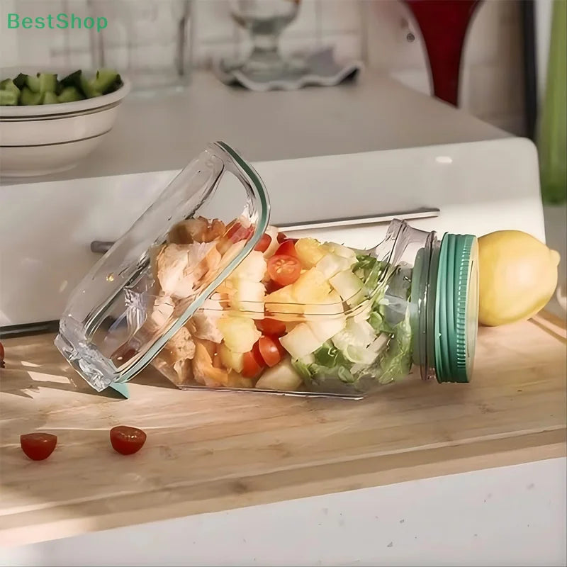 Pot Stockage Salade Verre Hermétique Portable – | Studio Nichijo Paris