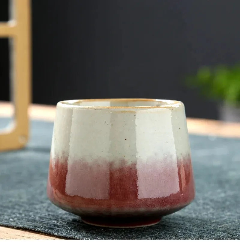 Tasse à Thé Poterie Raku – Glaçage Four – Fabrication Artisanale – | Studio Nichijo Paris