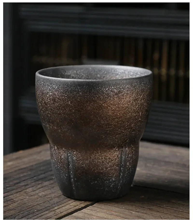 Tasse Expresso Poterie Japonaise Minimaliste 150ml, Fabrication Artisanale – | Studio Nichijo Paris