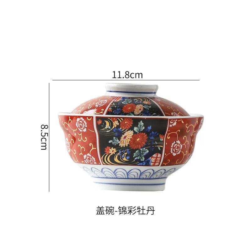 Bol en Céramique – Soupe & Riz avec Couvercle – Fabrication Artisanale – Shokuiku avec couvercle | Studio Nichijo Paris