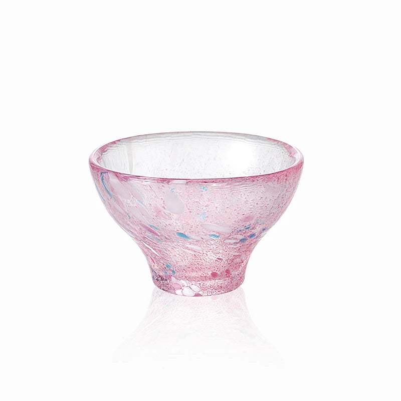 Tasse Thé Verre Cristal 55ml Cérémonie Kung Fu Saké 65 ml — Fabrication Artisanale – Kaze | Studio Nichijo Paris