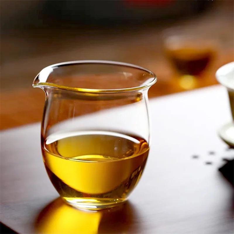 Pichet Thé Verre Cristal Kung Fu Chahai Japonais 200 ml — Fabrication Artisanale – | Studio Nichijo Paris