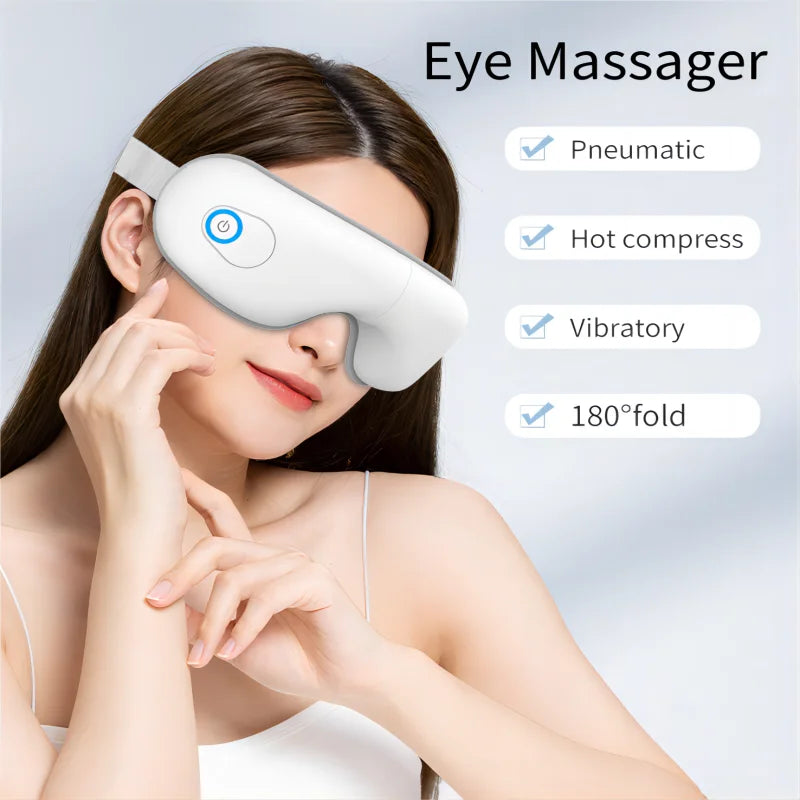 Masque Masseur Oculaire Sans Fil Chaleur Nemuri – | Studio Nichijo Paris