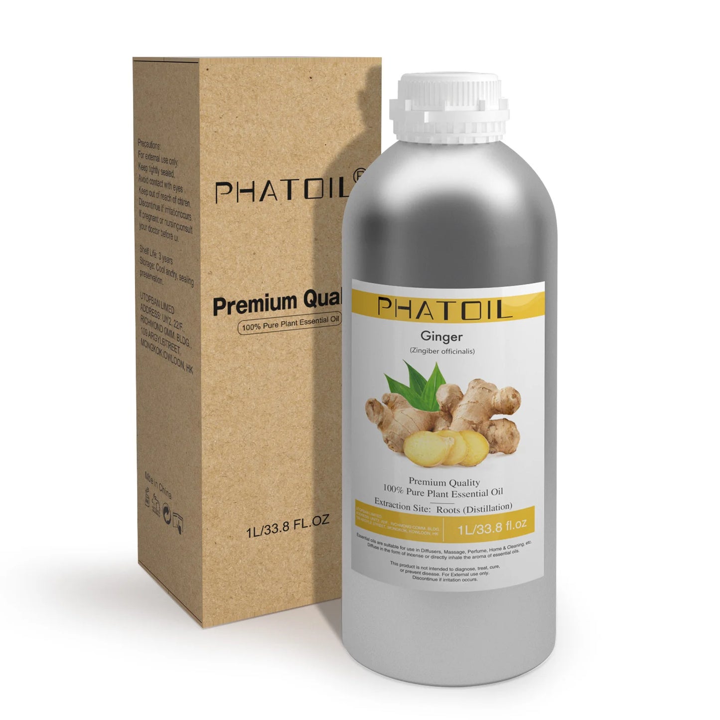 Huiles Essentielles 1000ml - Kaori – Ginger | Studio Nichijo Paris