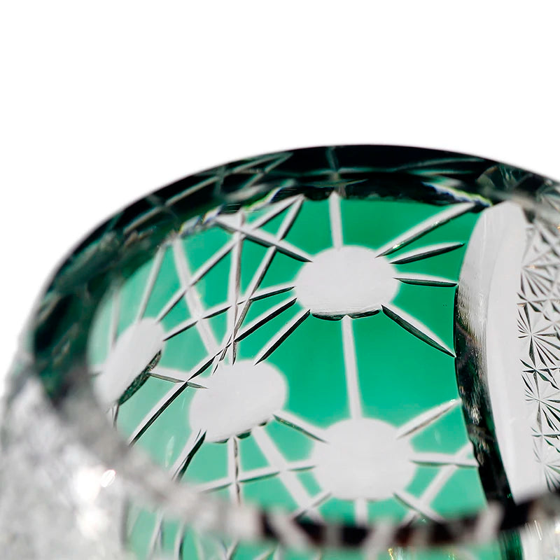 Verre Whisky Cristal Japonais Luxe Rétro — Fabrication Artisanale – | Studio Nichijo Paris