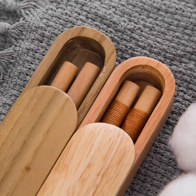 Boîte Baguettes Bois Portable – Étui – | Studio Nichijo Paris