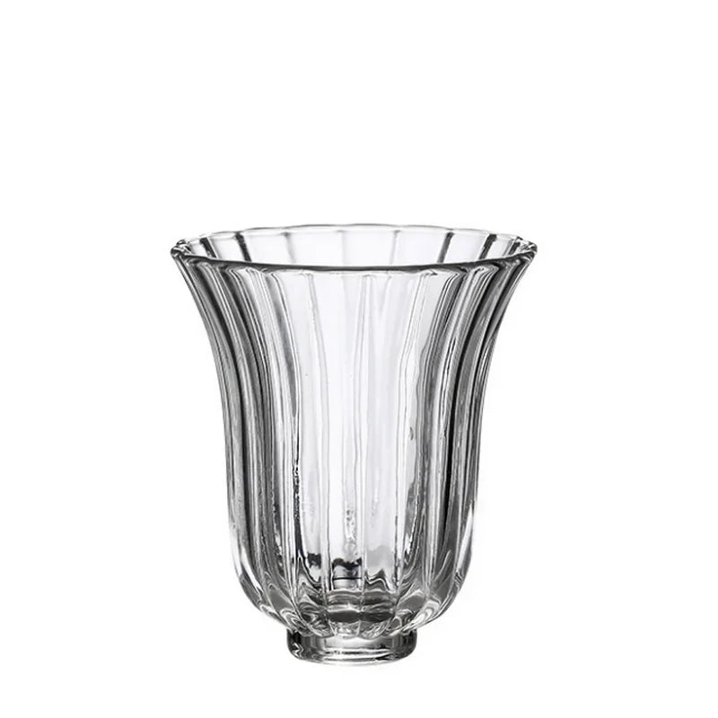 Tasse Thé Cristal Résistant Chaleur Motif Chrysanthème Japonais 50ml, Fabrication Artisanale – | Studio Nichijo Paris
