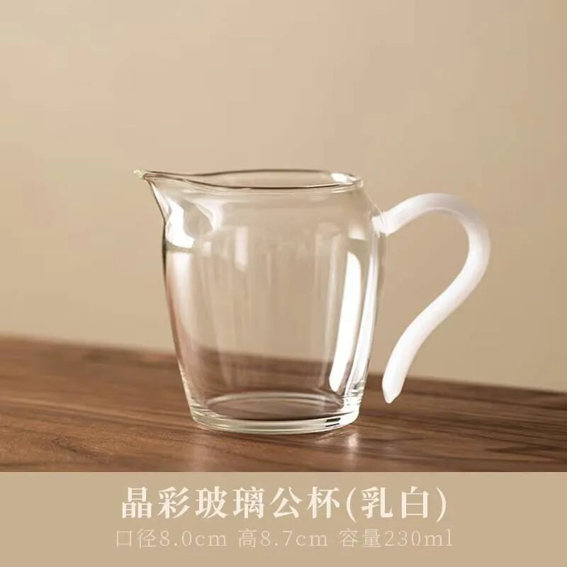 Pichet Thé Verre Cristal Coloré Bec Aigle Cha Hai Japonais 210ml — Fabrication Artisanale – Sei | Studio Nichijo Paris