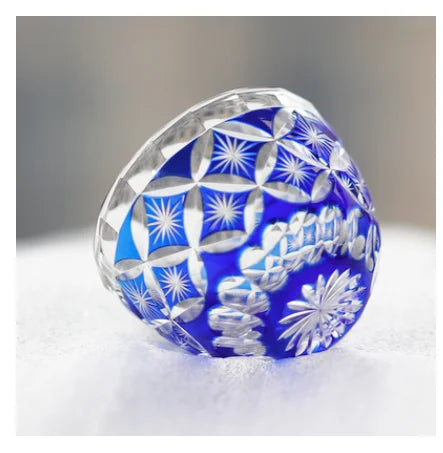 Verre Whisky Cristal Japonais Fait Main 50ml — Fabrication Artisanale – Kage | Studio Nichijo Paris