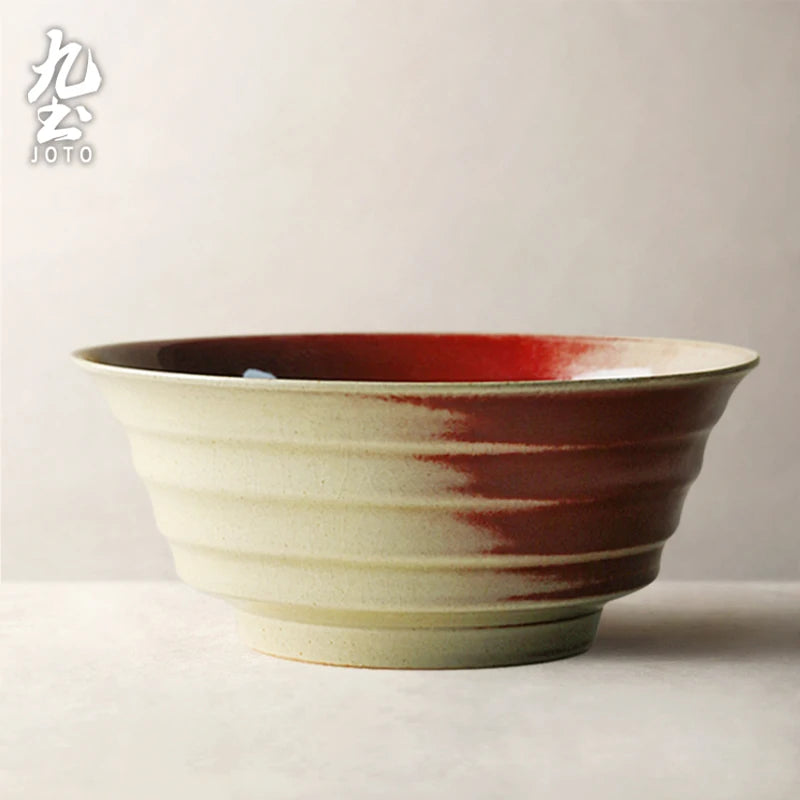 Bol à Dîner Céramique Vintage Japonais, Fabrication Artisanale – Kei 315-1500ml | Studio Nichijo Paris