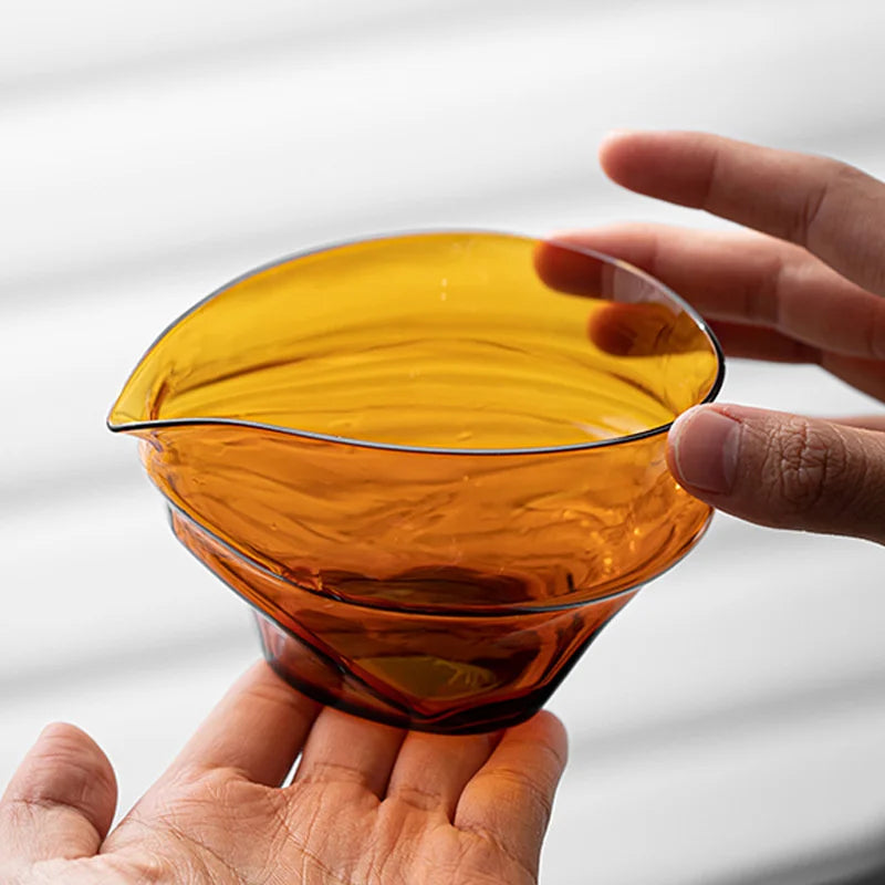 Pichet à Thé Verre Japonais Résistant Chaleur Cha Hai 200 ml — Fabrication Artisanale – | Studio Nichijo Paris