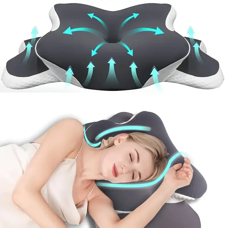 Oreiller Ergonomique Cervical Mémoire Forme Nemuri – | Studio Nichijo Paris