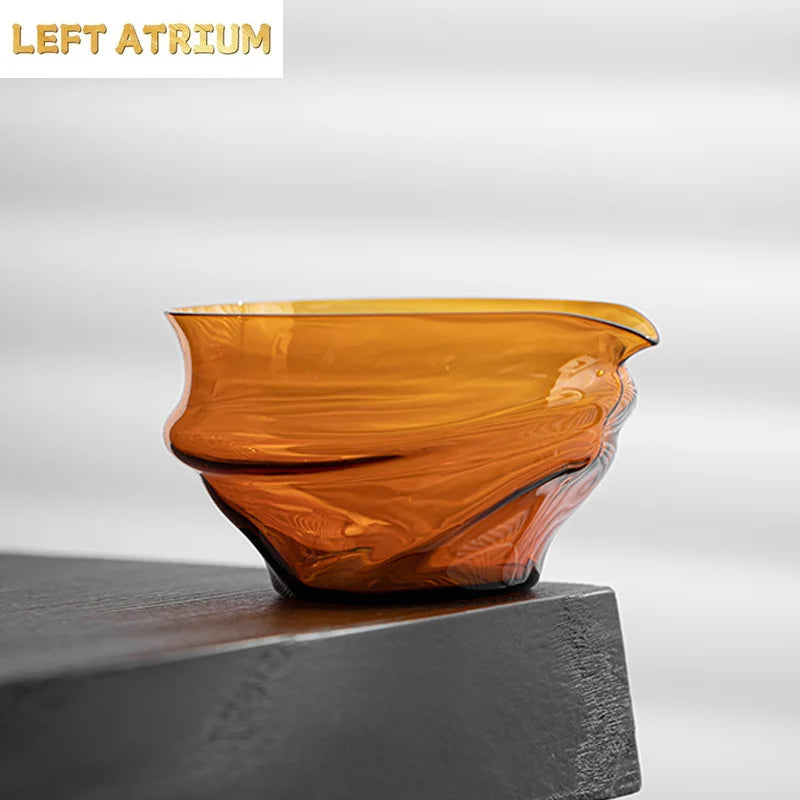 Pichet à Thé Verre Japonais Résistant Chaleur Cha Hai 200 ml — Fabrication Artisanale – | Studio Nichijo Paris
