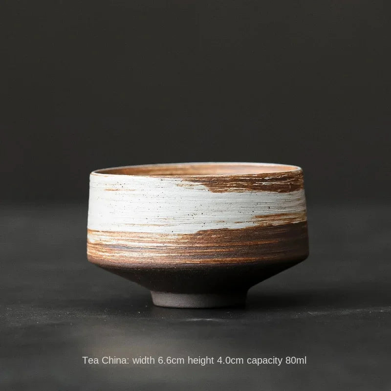 Bol à Thé 200 ml Grès Fait à la Main, Fabrication Artisanale – Ichie | Studio Nichijo Paris