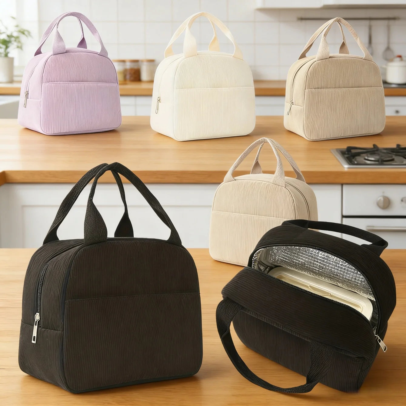 Sac Déjeuner Isotherme Portable Femme Homme – | Studio Nichijo Paris