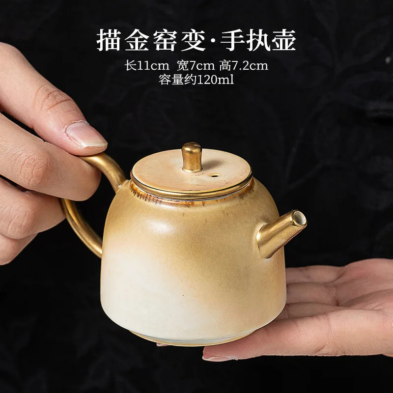Théière Porcelaine Japonaise avec Infuseur et Filtre, Fabrication Artisanale – Sei | Studio Nichijo Paris