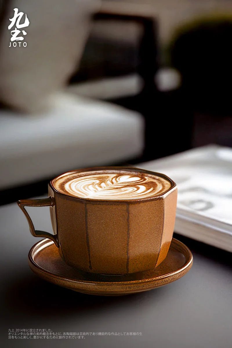 Tasse Café Grès Vintage Japonais, Fabrication Artisanale – | Studio Nichijo Paris