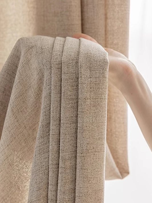 Rideau en Lin Translucide – Collection Kagu & Hikari – | Studio Nichijo Paris