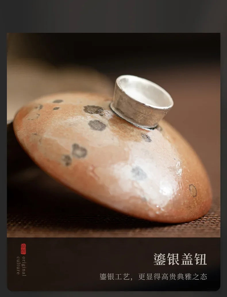 Gaiwan Porcelaine Chat Japonais 100ml – Fabrication Artisanale – | Studio Nichijo Paris