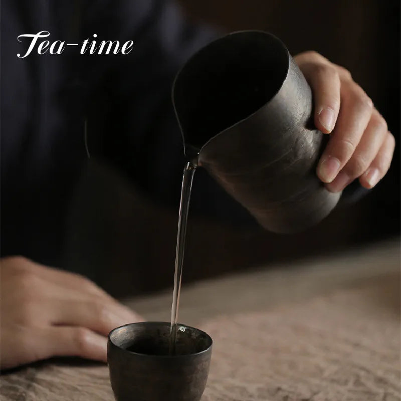 Pichet à Thé en Céramique Japonaise — Fabrication Artisanale, Service Kung Fu – | Studio Nichijo Paris