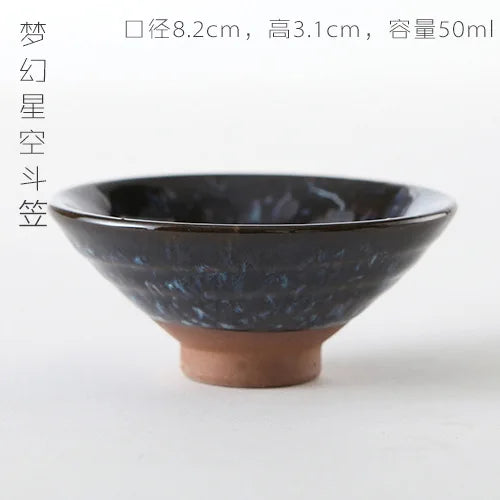 Tasse à Thé en Verre Borosilicaté, Céladon Yue Kiln — Fabrication Artisanale, Service Kung Fu – Hikari | Studio Nichijo Paris