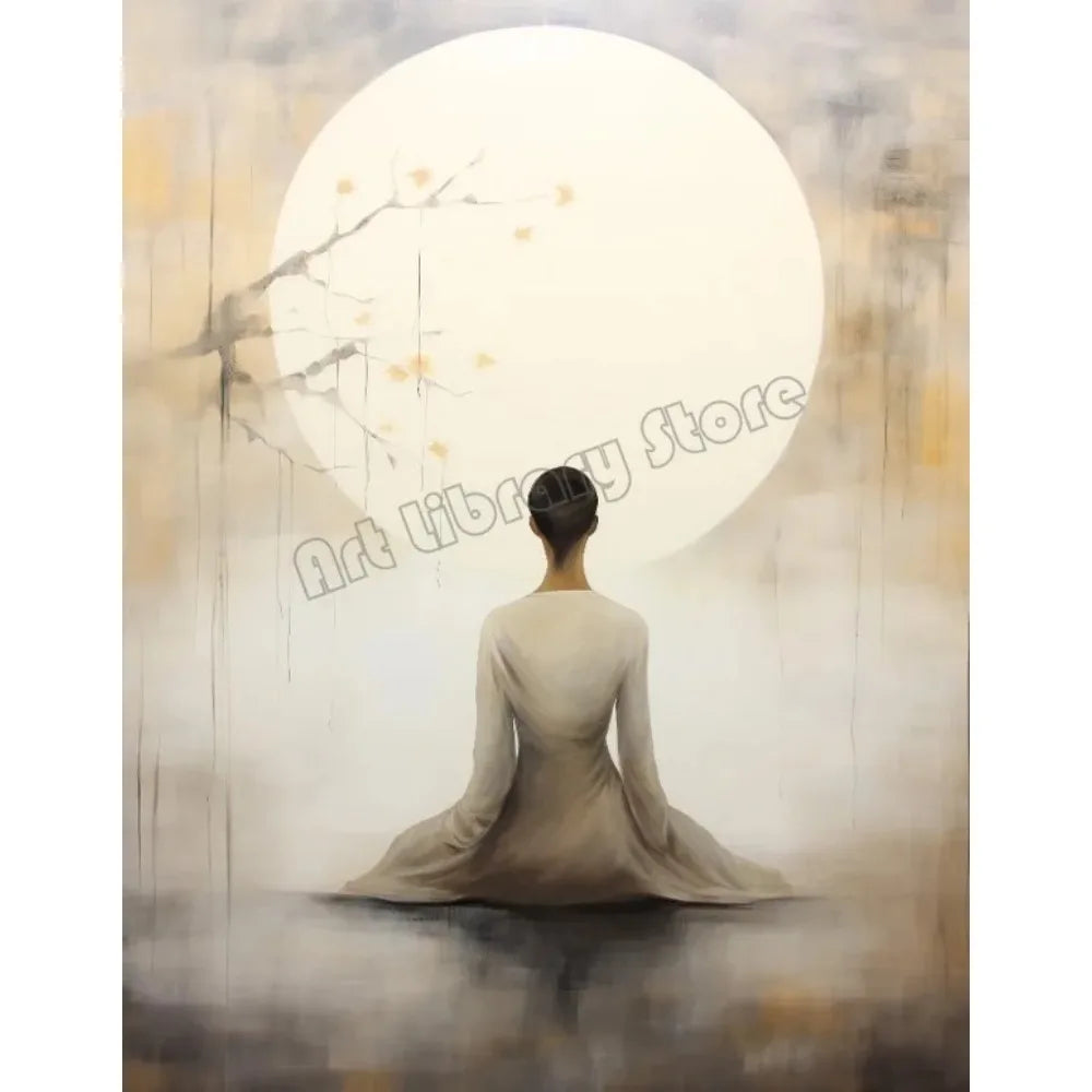 Poster Zen & Nature – Art Mural Japonais – Rōen | Studio Nichijo Paris