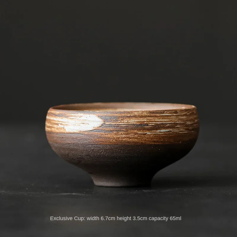 Bol à Thé 200 ml Grès Fait à la Main, Fabrication Artisanale – Sei | Studio Nichijo Paris