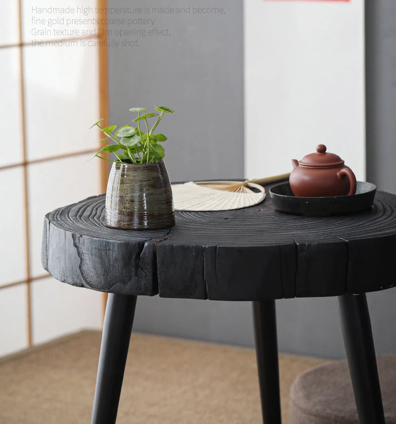 Plateau à Thé & Fruits en Céramique – Fabrication Artisanale – | Studio Nichijo Paris