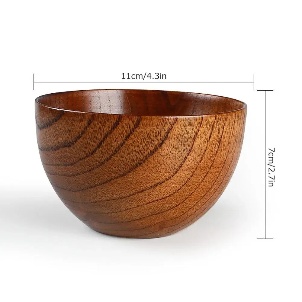 Bol en bois naturel – Ustensile de cuisine artisanal – | Studio Nichijo Paris