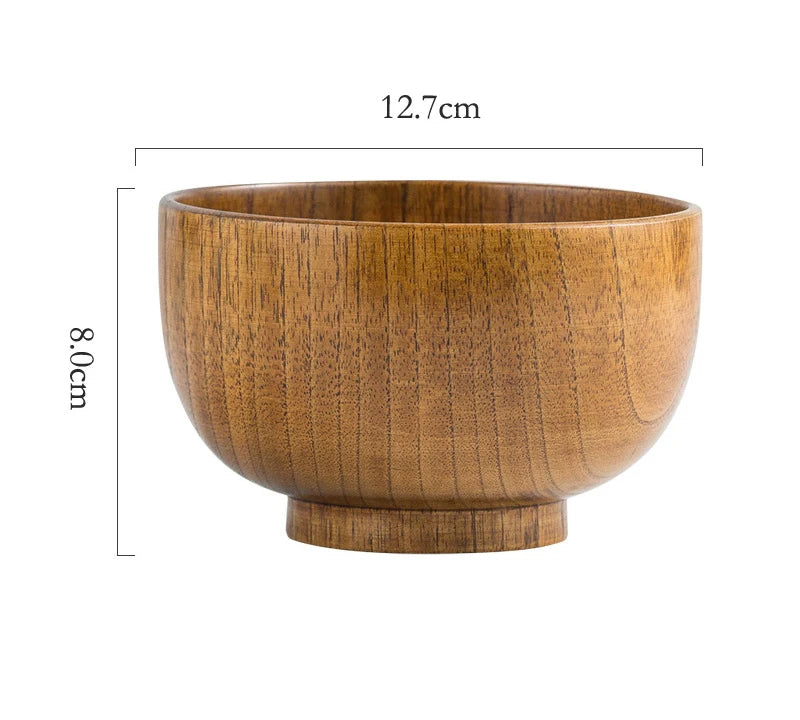 Filles à Soupe Miso Japonais en Bois, pour Dessert, Riz, Alimentation pour Bébé, Snack, diligence, Récipient Alimentaire, Ustensiles de Cuisine, 1 Pièce – | Studio Nichijo Paris
