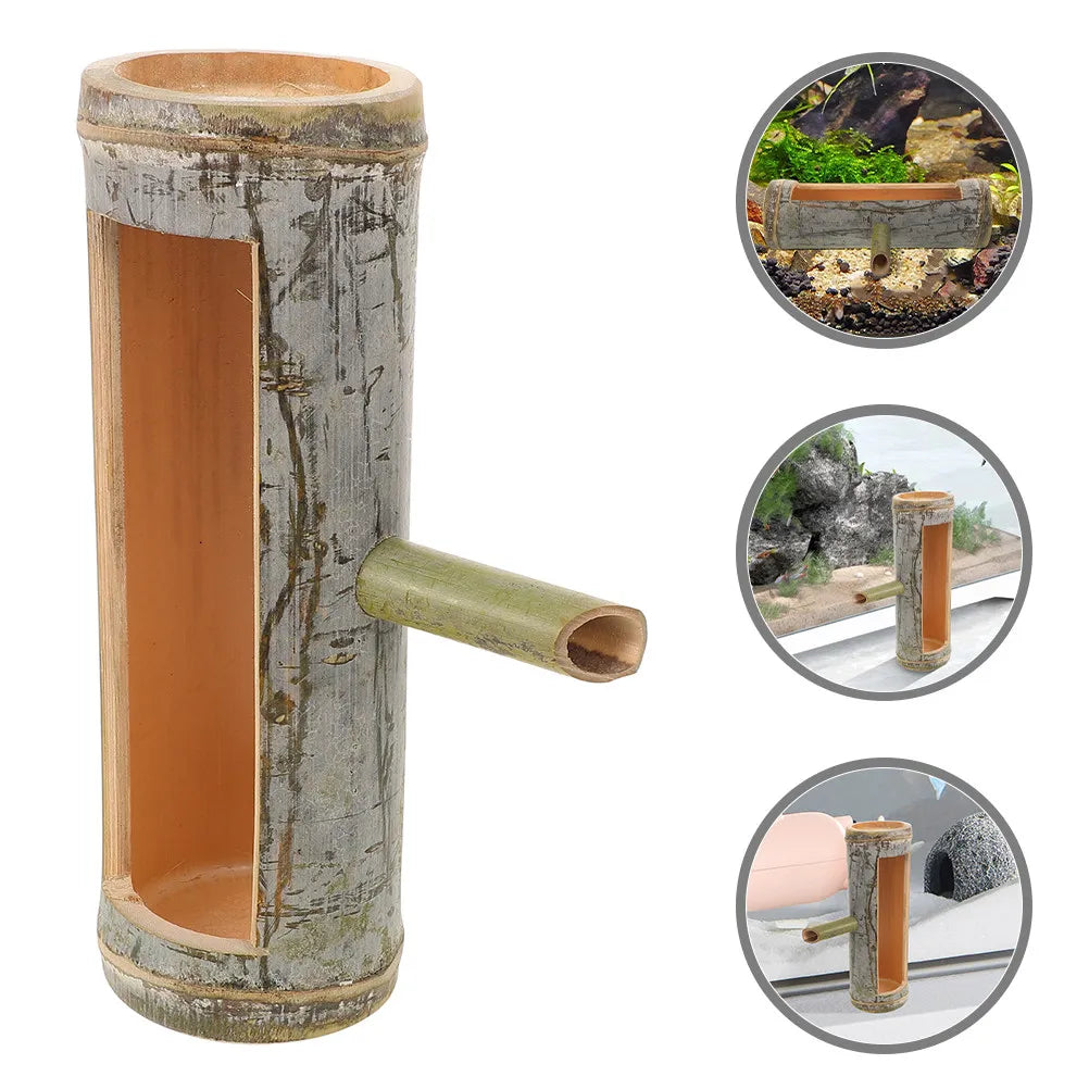 Fontaine Bambou Fait Main Jardin Aquarium Bassin — Fabrication Artisanale – | Studio Nichijo Paris