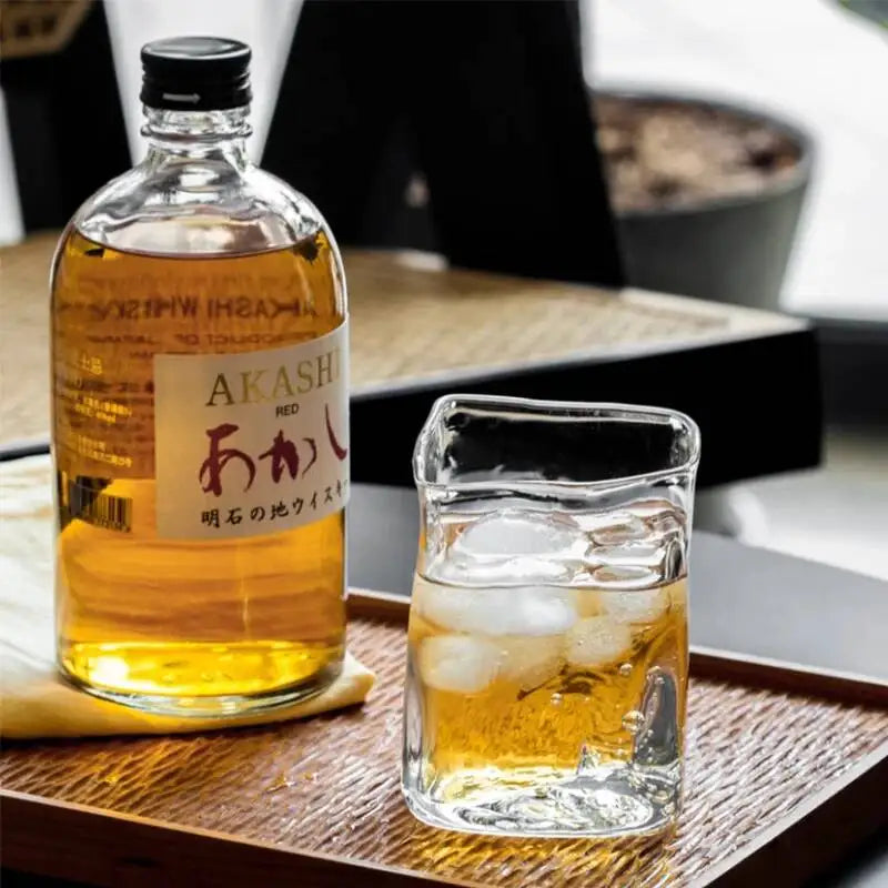 Verre Whisky Cristal Edo Kazazumi Design Japonais 255ml, Fabrication Artisanale – | Studio Nichijo Paris