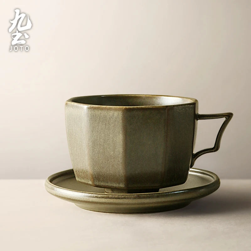 Tasse Café Grès Vintage Japonais, Fabrication Artisanale – Sei | Studio Nichijo Paris