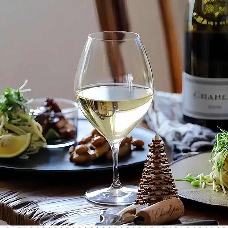 Verre Vin Cristal Ultra-Fin Japonais Kimura Tulipe — Fabrication Artisanale – | Studio Nichijo Paris