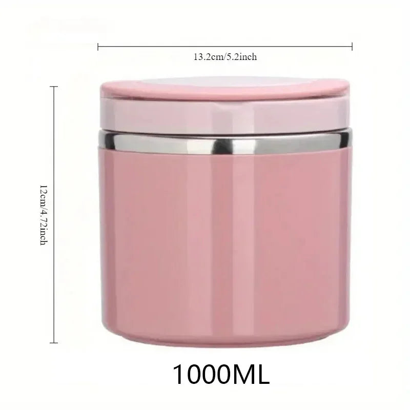 Thermos Inox 630ml-1L Isotherme Soupe Grande Capacité – | Studio Nichijo Paris