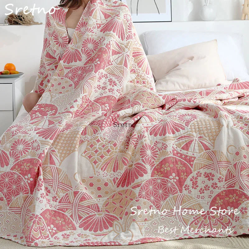 Couverture Coton Bohème Canapé Été - Wa – | Studio Nichijo Paris