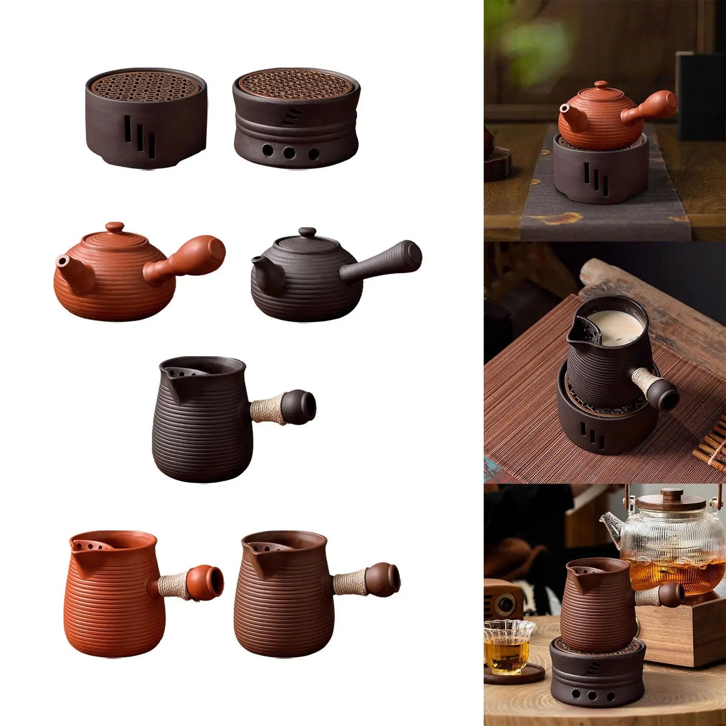 Théière en Céramique Traditionnelle – Fabrication Artisanale – | Studio Nichijo Paris