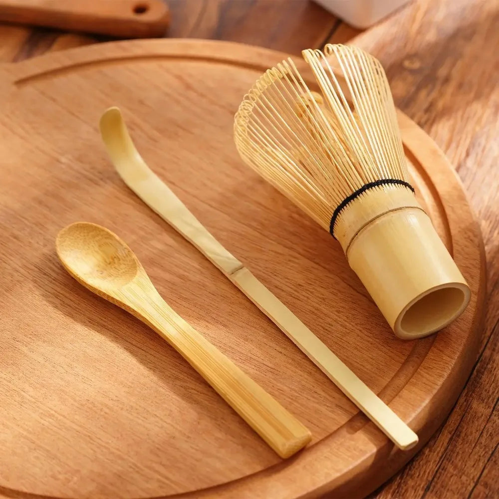Kit Matcha Bambou — Chasen, Chashaku & Cuillère à Thé – | Studio Nichijo Paris