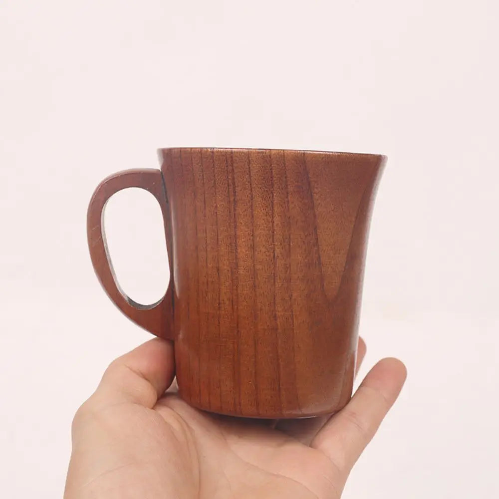 Tasse Bois Jujube Poignée Fait Main 260ml — Fabrication Artisanale – | Studio Nichijo Paris