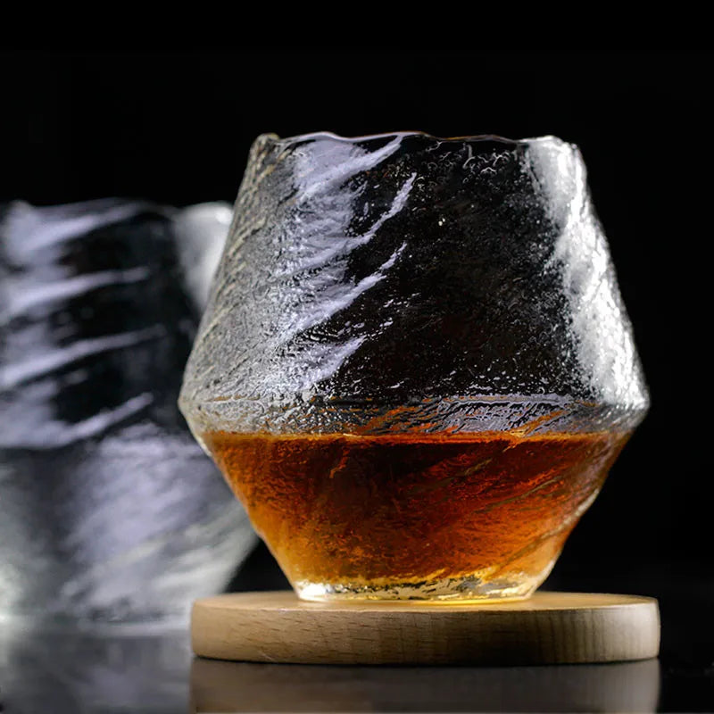 Verre Saké Cristal Japonais Coffret Cadeau — Fabrication Artisanale – 1 Verre | Studio Nichijo Paris