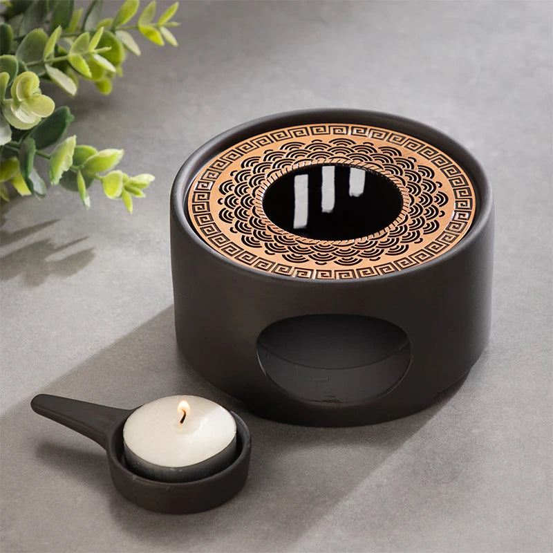 Chauffe-Théière en Céramique – Shiro | Studio Nichijo Paris
