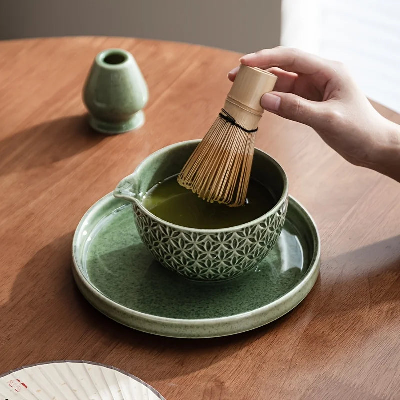 Coffret Cérémonie du Thé Matcha en Céramique – Fabrication Artisanale – | Studio Nichijo Paris
