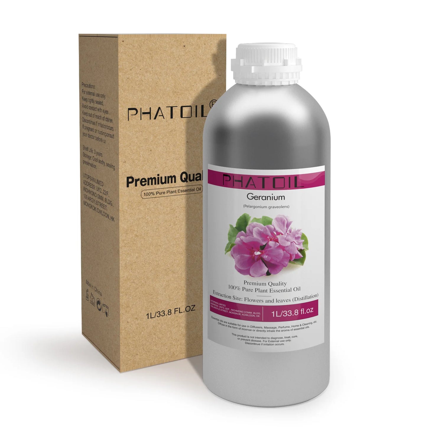 Huiles Essentielles 1000ml - Kaori – Geranium | Studio Nichijo Paris