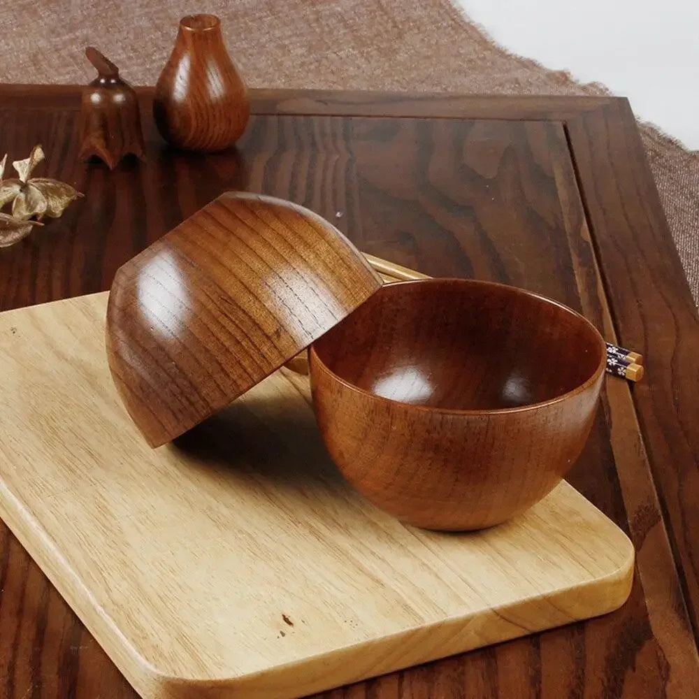 Bol en bois naturel – Ustensile de cuisine artisanal – | Studio Nichijo Paris