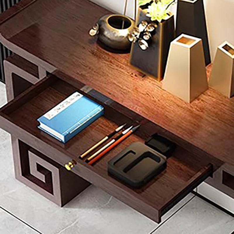 Table Console Wabi-Sabi Rustique – Design Minimaliste Glamour pour Couloir – | Studio Nichijo Paris