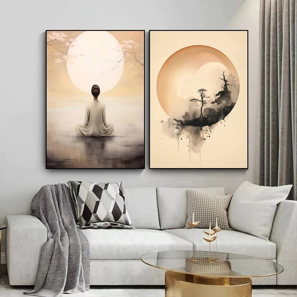Poster Zen & Nature – Art Mural Japonais – | Studio Nichijo Paris