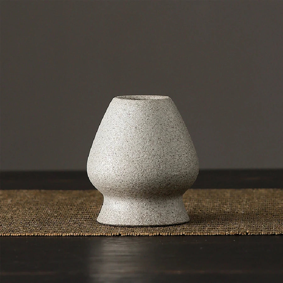 Support Chasen en Poterie — Porte-Fouet à Thé Matcha - Fabrication Artisanale – Ma | Studio Nichijo Paris
