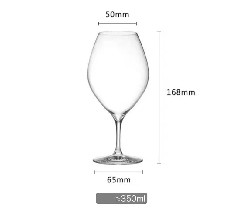 Verre Vin Cristal Ultra-Fin Japonais Kimura Tulipe — Fabrication Artisanale – | Studio Nichijo Paris
